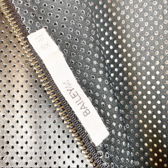 Anthropologie Bailey 44 Faux Vegan Black Leather Romper XS - Picture 6 of 6